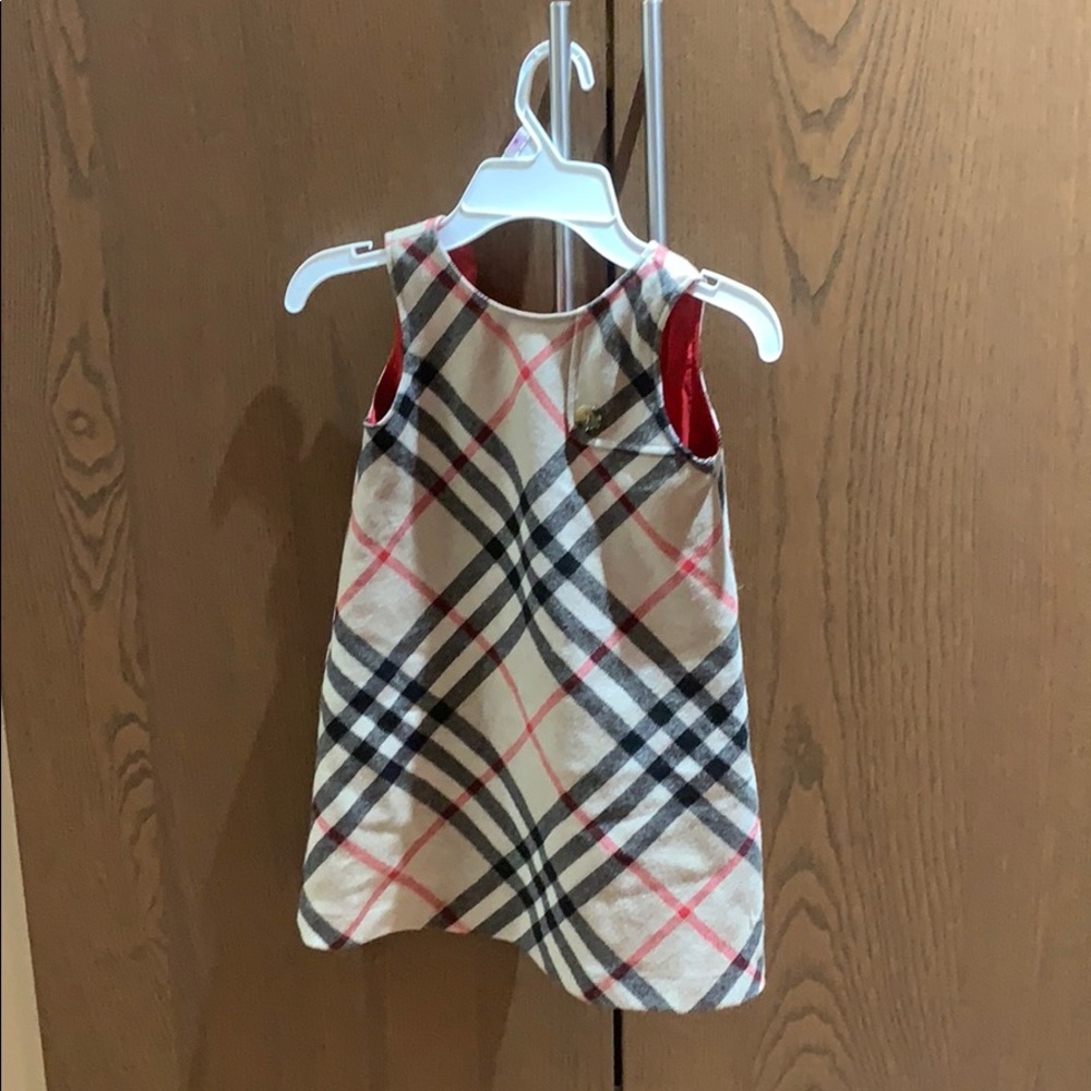 Girls wool Burberry Dress